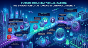Future roadmap visualization showing the evolution of AI tokens in cryptocurrency"
fivtool