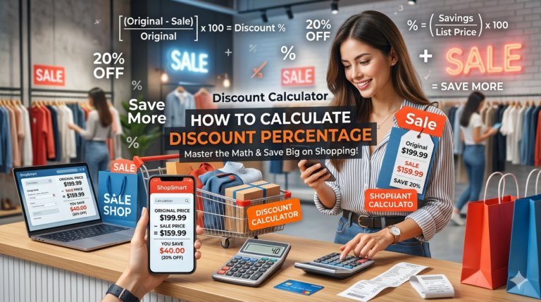 How to Calculate Discount Percentage